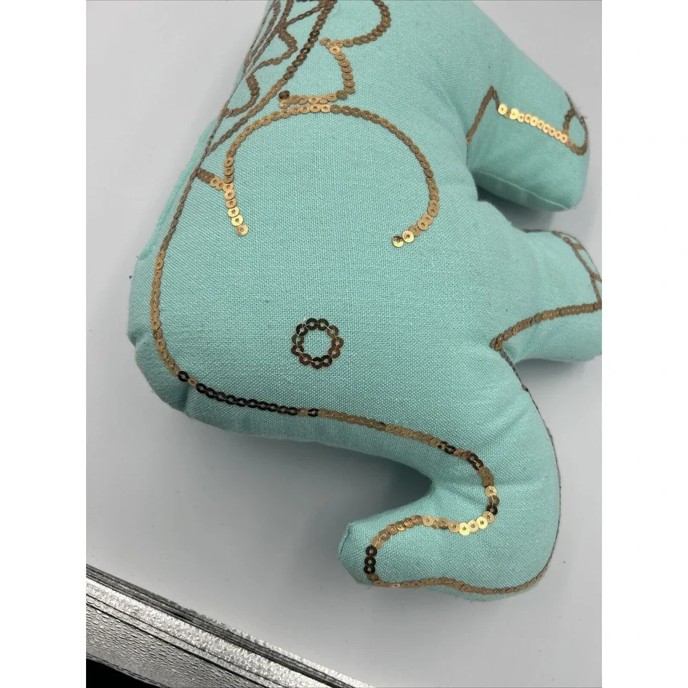 N/A teal sequin